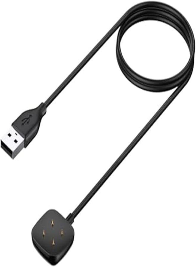 CAVN Charger Compatible with Fitbit Versa 3/4 and Sense/Sense 2 - Replacement USB Charging Cable Dock for Smartwatch